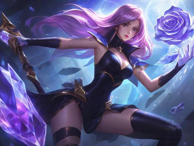 手游独占水晶玫瑰皮肤测评 手游独占水晶玫瑰皮肤测评