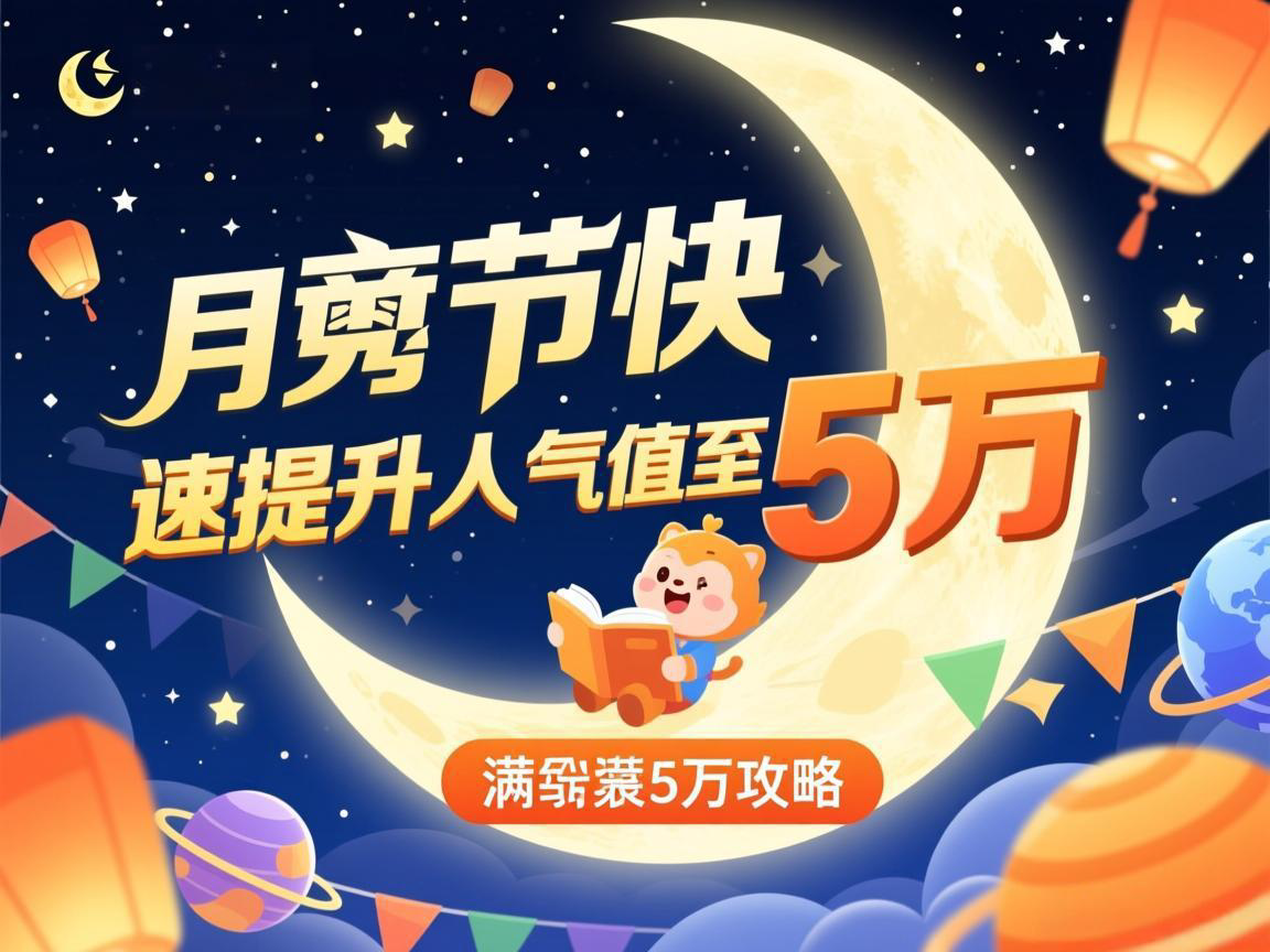 追月节快速提升人气值至5万攻略 追月节快速提升人气值至5万攻略