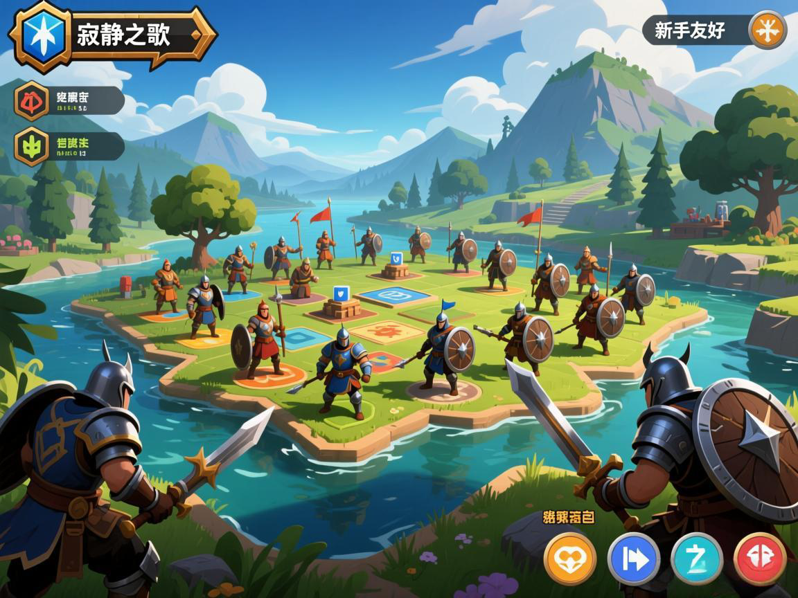 回合制战略寂静之歌:新手友好画面精美 回合制战略寂静之歌:新手友好画面精美