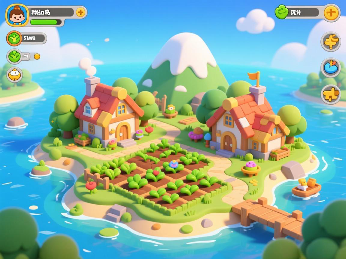 Steam岛建种田游戏试玩:卡通光影治愈小镇经营 Steam岛建种田游戏试玩:卡通光影治愈小镇经营