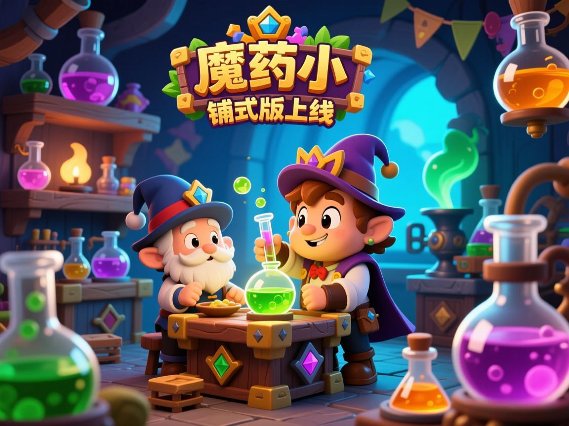 魔药小铺正式版上线 经营炼金三模式挑战 魔药小铺正式版上线 经营炼金三模式挑战