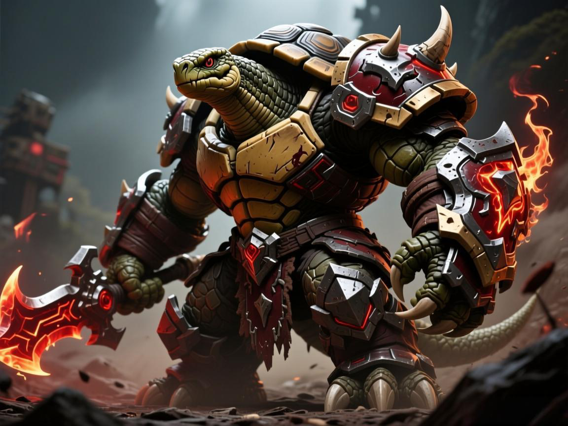 玄武泰坦:高血量反伤守护者 玄武泰坦:高血量反伤守护者