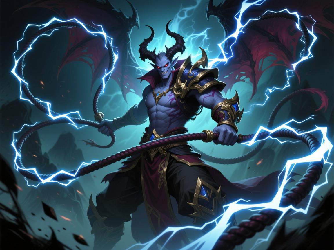 毁灭魅魔拉斯特:长鞭闪电四连鞭与团队增益 毁灭魅魔拉斯特:长鞭闪电四连鞭与团队增益