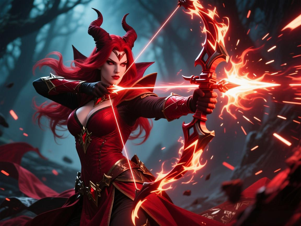 绯红女巫:暴击射手高爆发输出 绯红女巫:暴击射手高爆发输出