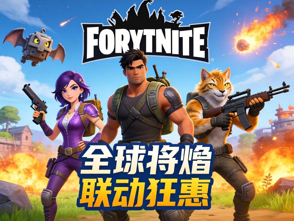 堡垒之夜:全球爆火的联动狂魔 堡垒之夜:全球爆火的联动狂魔
